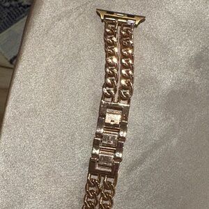 Gold Metal Watch Band